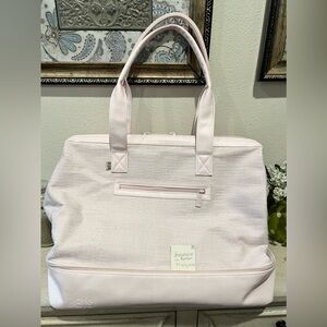 BEIS Sakura woven weekender